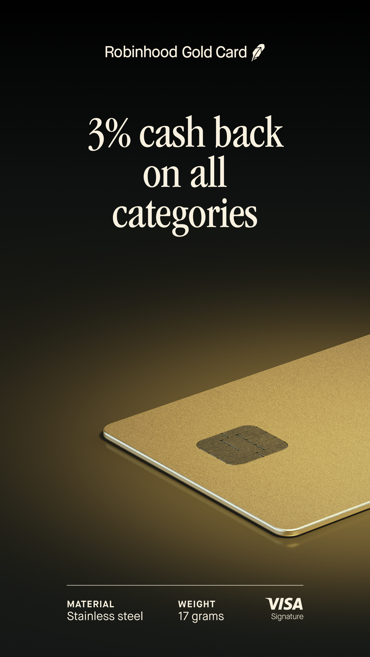 Robinhood Credit Card screenshot 1