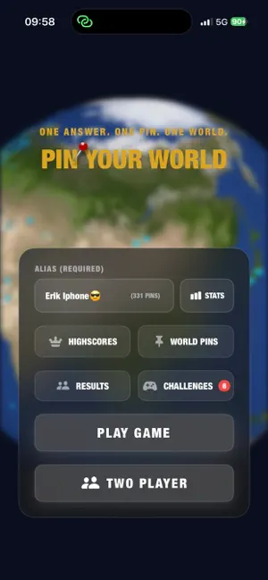 Pin Your World: Map Quiz screenshot 1