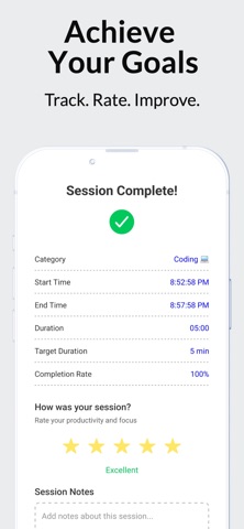 Sessions - Time Tracker Screenshot 5 of 5