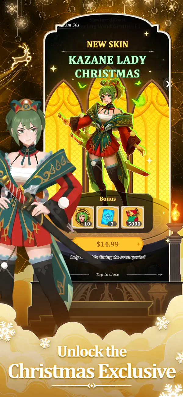 Elysia: The Astral Fall iOS Mod IPA screenshot 3 - iOS game interface