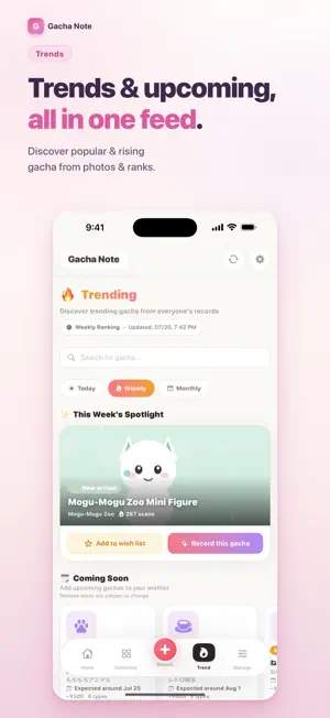 Capsule Toy Log - Gacha Note screenshot 3