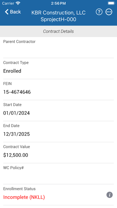 CIP Wrap-Up Screenshot