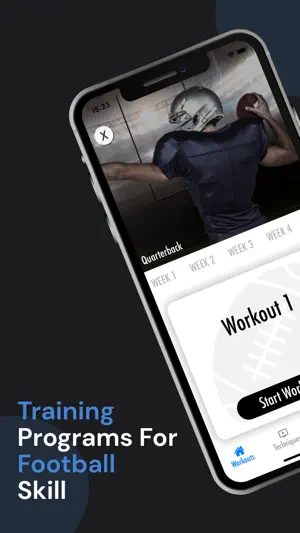 Football Workouts Training screenshot 1