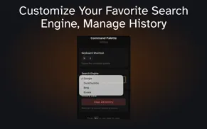 command palette for safari iPhone Captures Décran 3