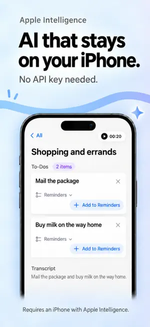 Voice to Action - AI Recorder screenshot 4
