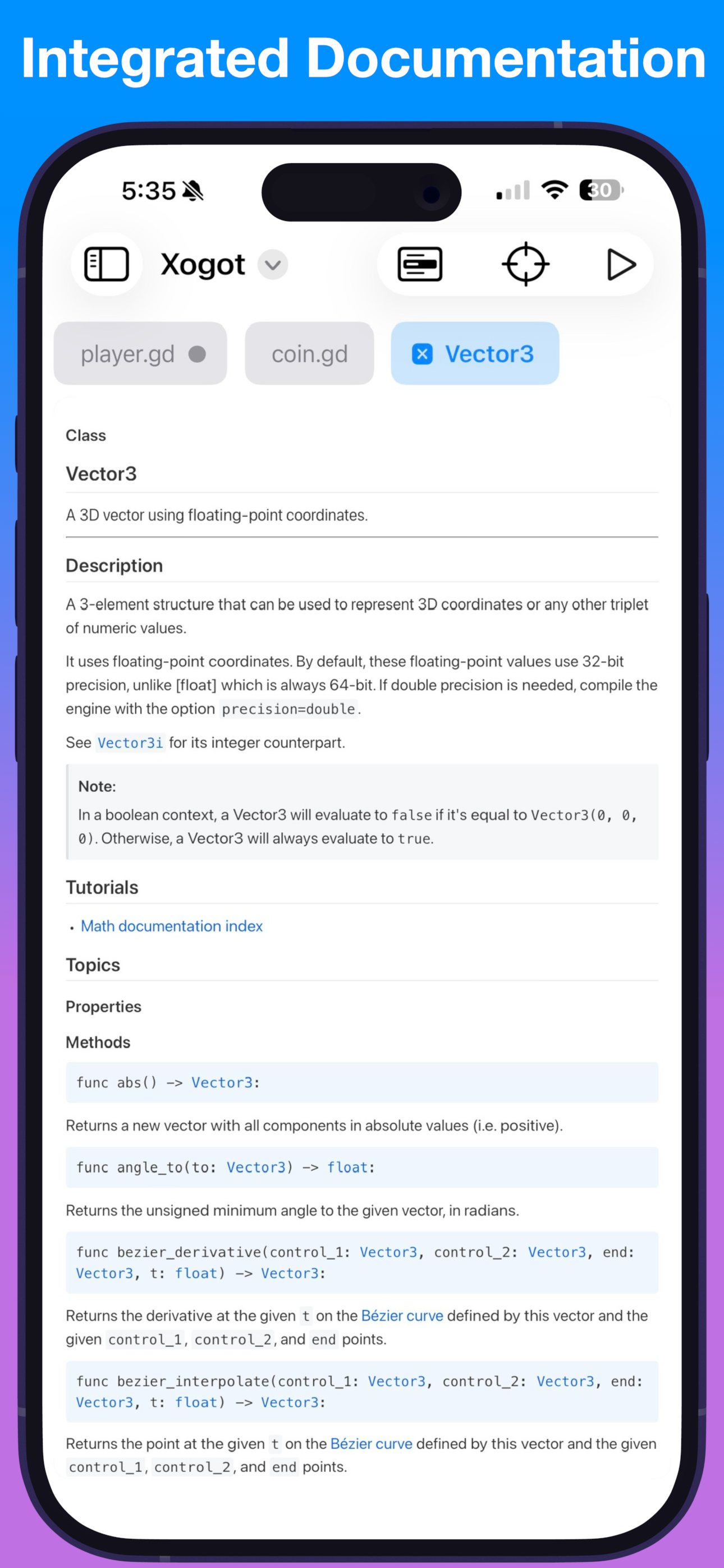 Xogot: Godot for iPad & iPhone