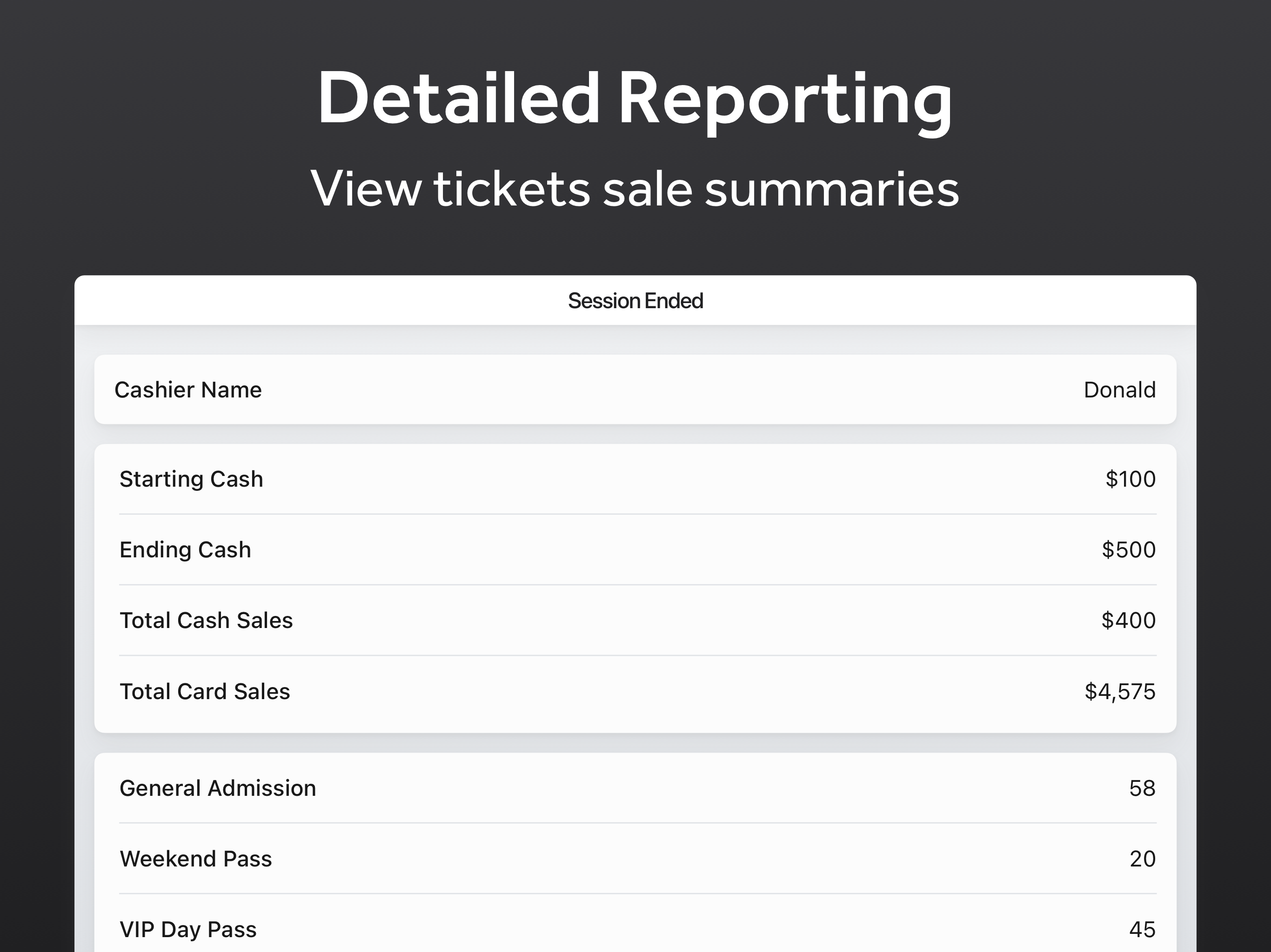 TicketSpice Box Office POS