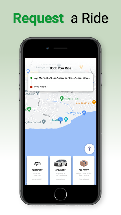 DROPIN: Rides & Delivery Screenshot