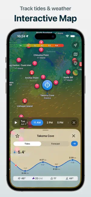 TidesPro: NOAA Tides & Weather screenshot 2