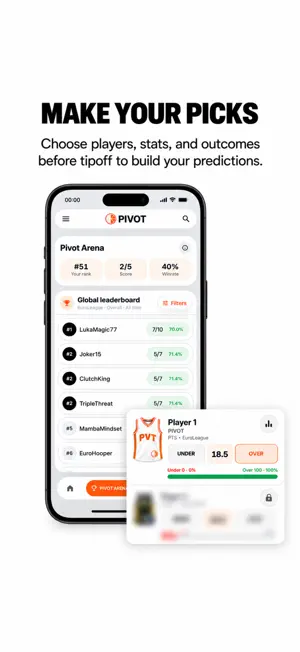 PIVOT Basketball screenshot 1