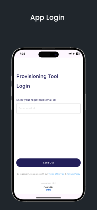 Provisioning Tool Screenshot 2 of 4