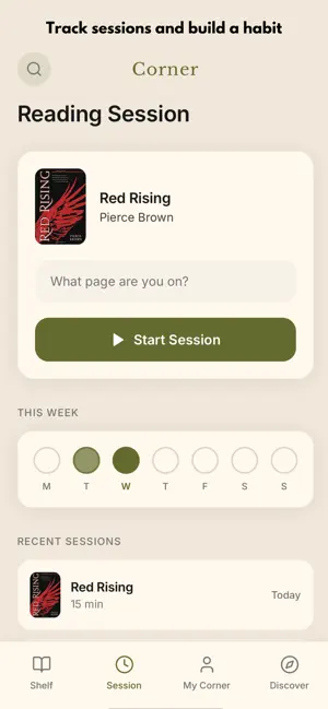 Corner - Reading App screenshot 1