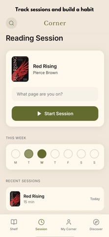 Corner - Reading App screenshot