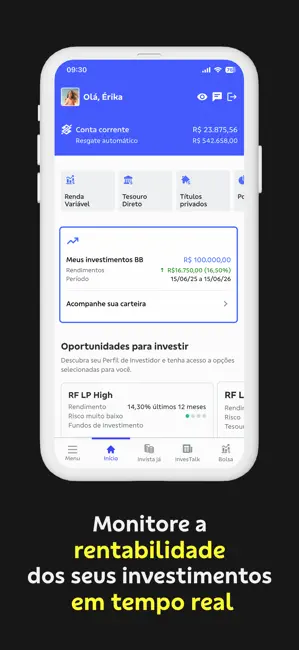 Investimentos BB Taxa Zero iPhone screenshot 2