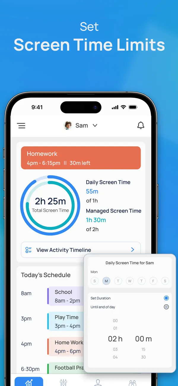 Screenshot #2 pour Parental Control App: Mobicip