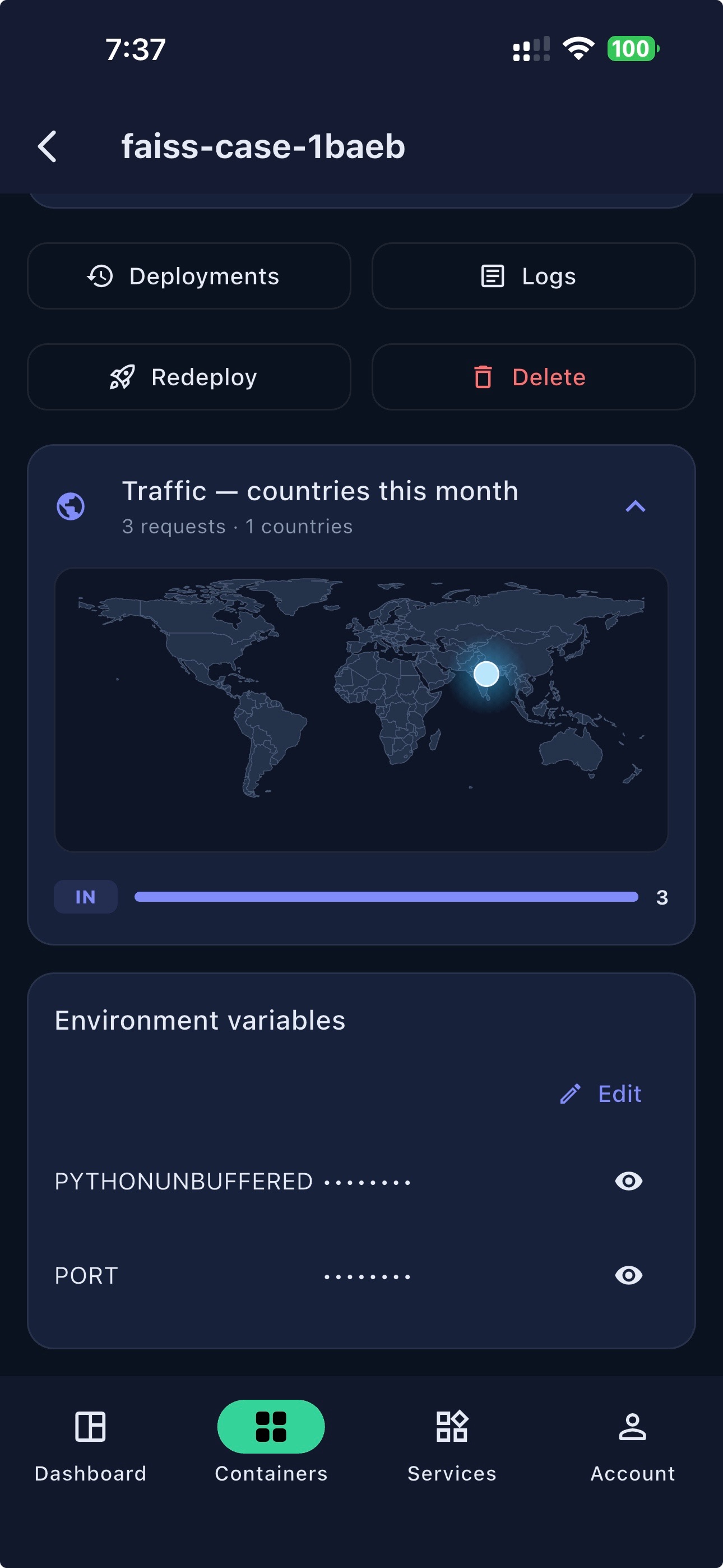 Screenshot 3 of SnapDeploy: Cloud Hosting