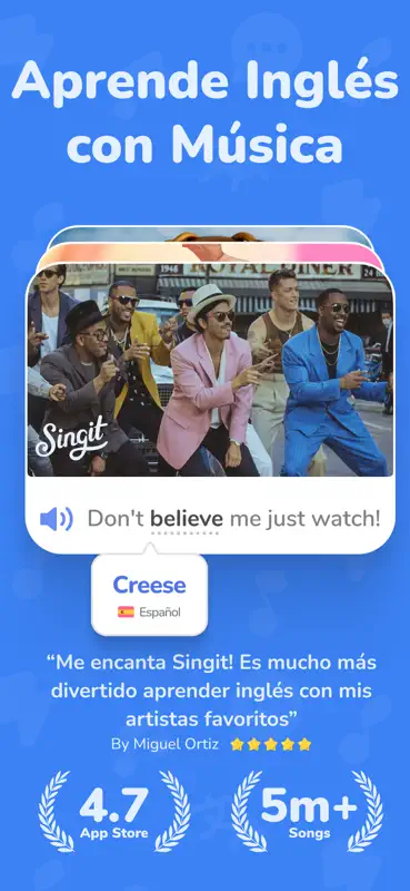 Aprende inglés con Singit screenshot 1 of 7