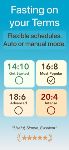 EasyStart Intermittent Fasting Screenshot 1 of 8