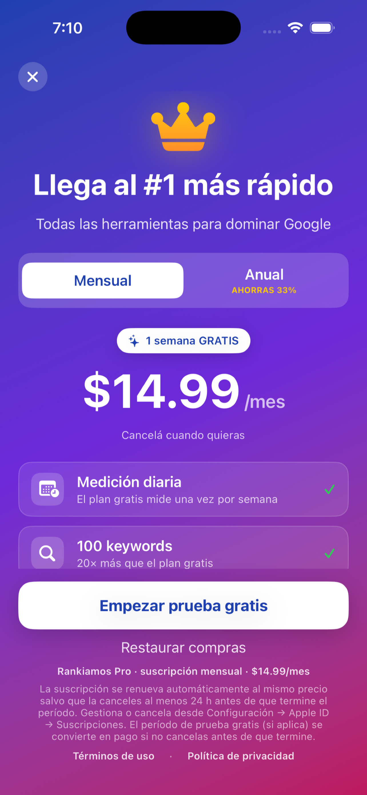 Rankiamos screenshot 6