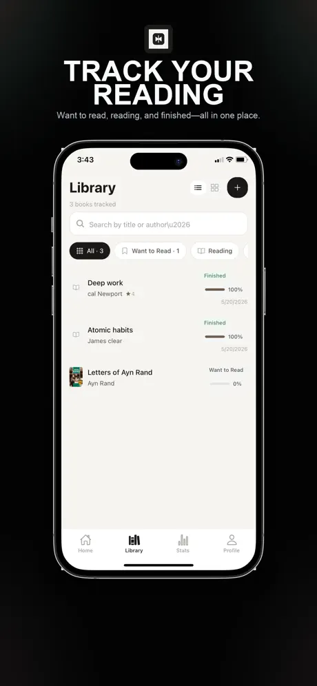 Book Tracker - Afterword screenshot 4