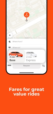 LoCo: city rides iPhone screenshot