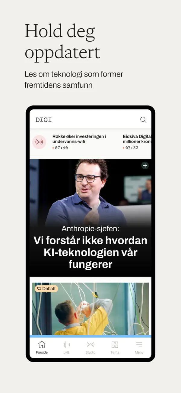 Screenshot #1 pour Digi.no