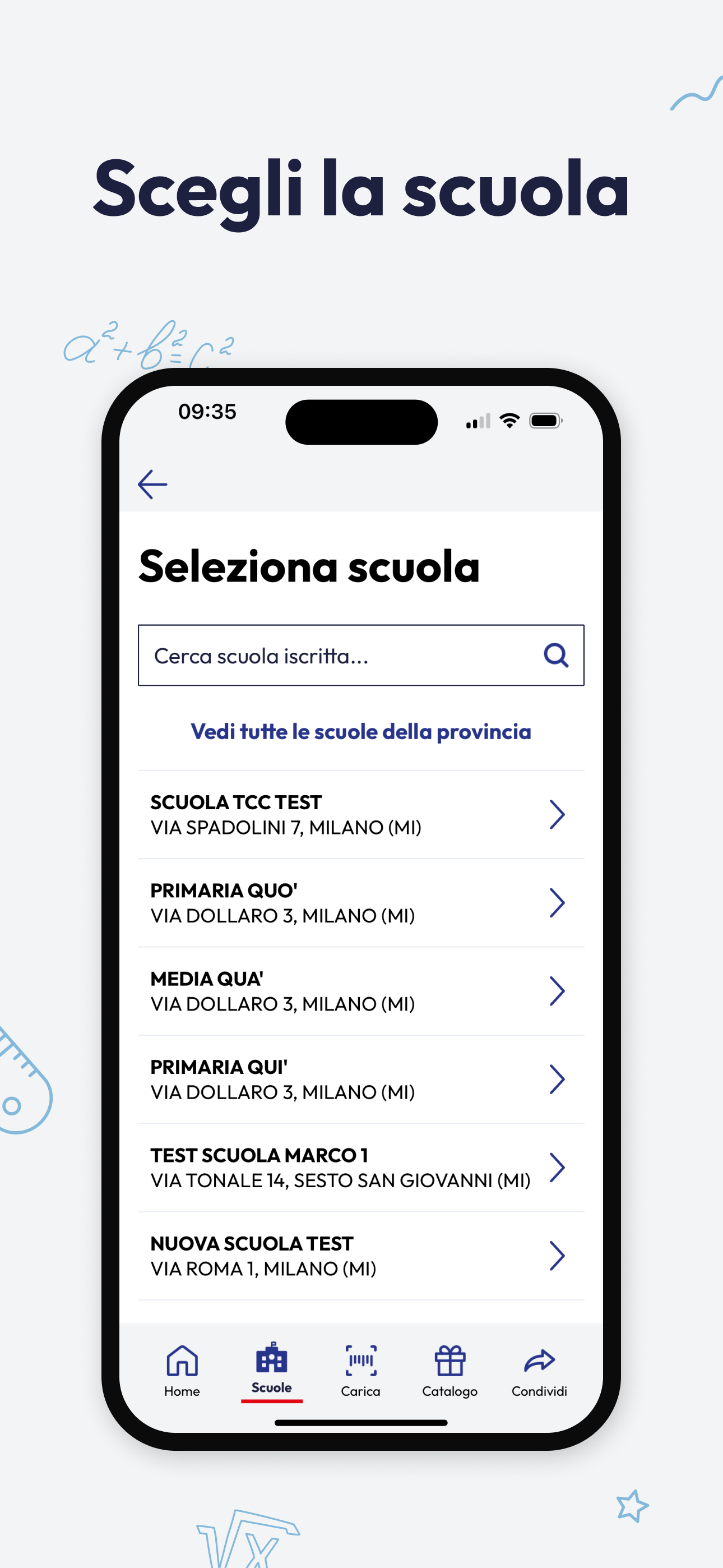 Tutti per uno scuola per tutti