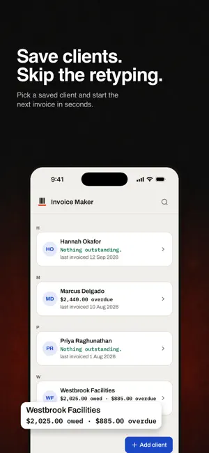 Invoice Maker: Estimates App screenshot 4