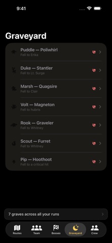 nuzzy tracker screenshot