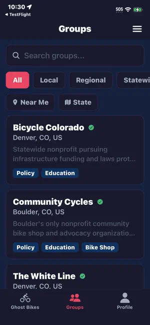 Ghost Bikes & Cycling Advocacy screenshot 2