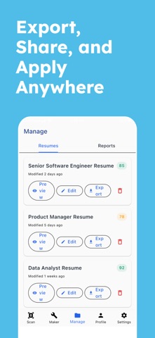 Resume Score Screenshot 7 of 8