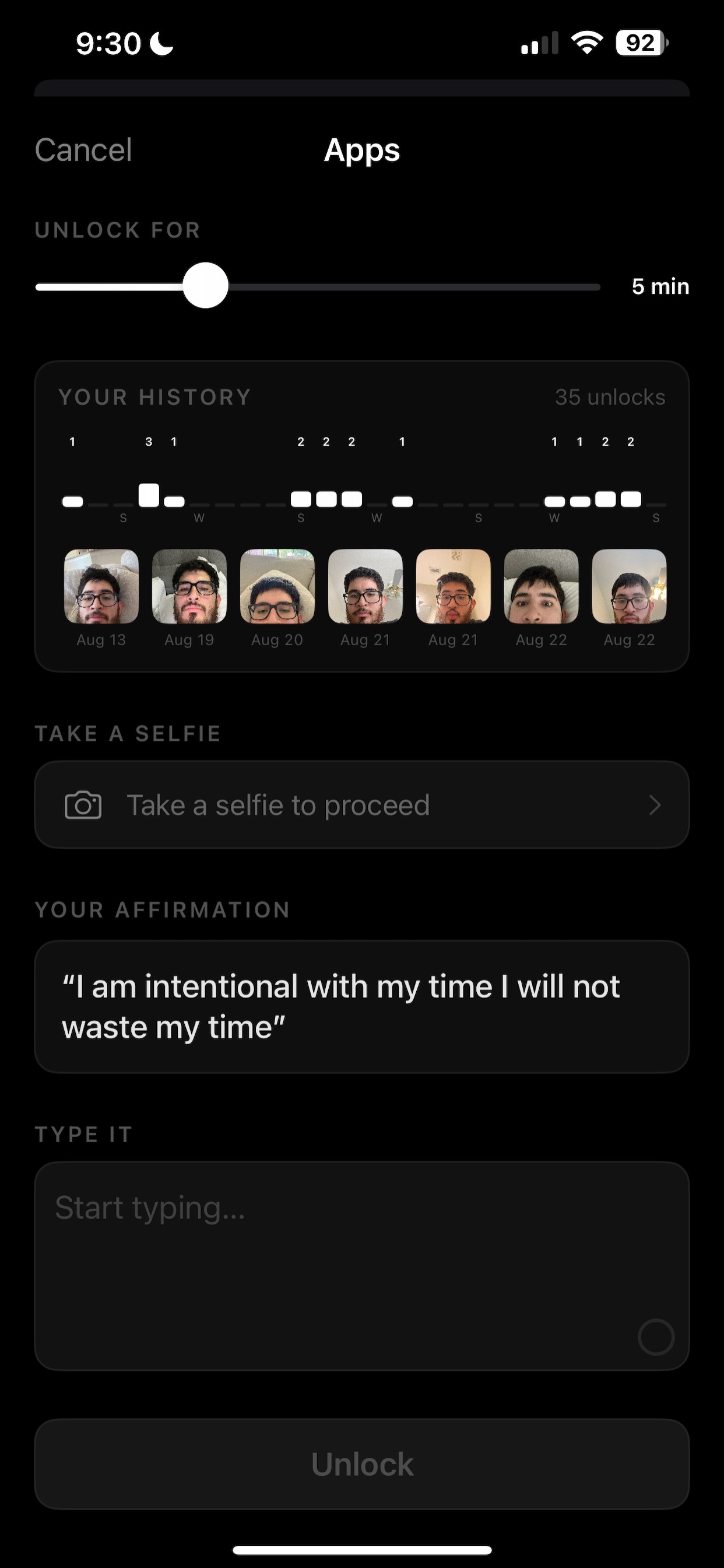 Screenshot 4 of Klaro: App Blocker
