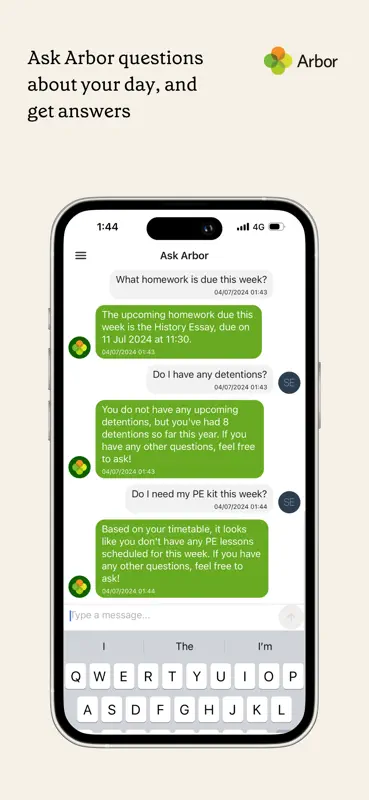 Arbor Student App screenshot 7 of 7