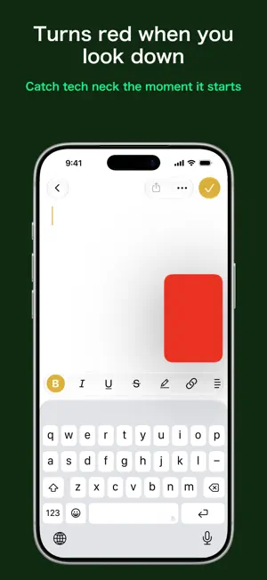 Neck Saver: Posture Monitor screenshot 2