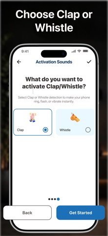 WeClap: Find Phone by Clapping iPhone screenshot