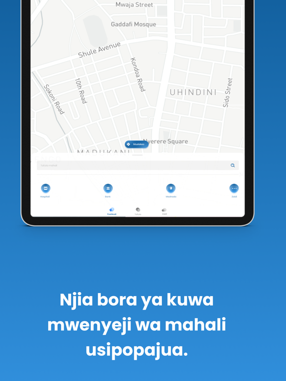 Napa Mobile App iPad screenshot 1 - Navigation app