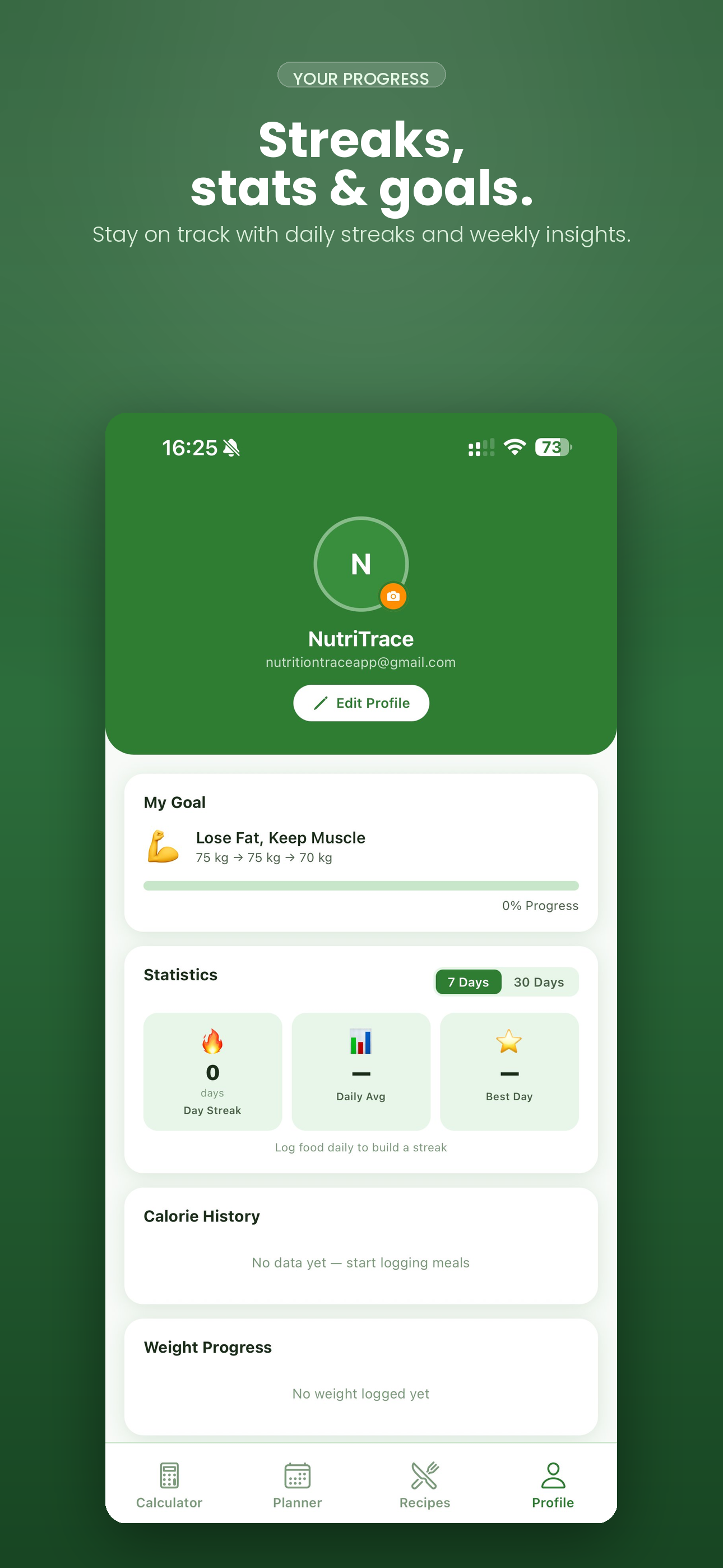 NutriTrace App screenshot 7