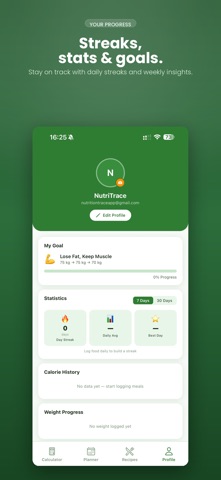 NutriTrace App Screenshot 7 of 7
