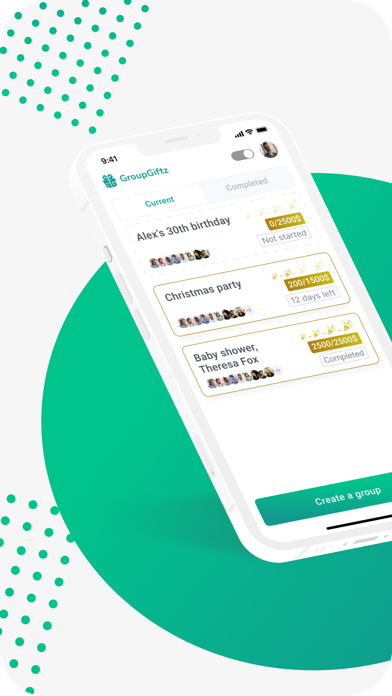 Groupgiftz Screenshot