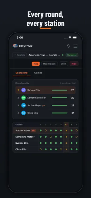 ClayTrack Scorekeeper screenshot 3