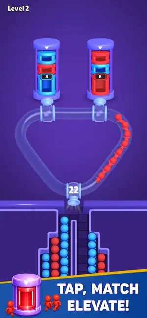 Elevator Rush 3D! screenshot 1