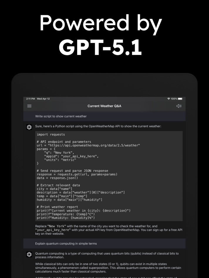 #1. ChatPlus: AI Chatbot Assistant (iOS) 게시자: Best mobile app, MB