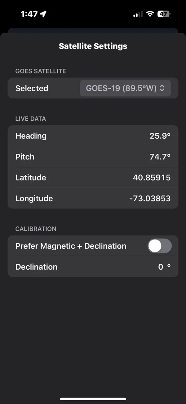 #1. SpaceKitz Dish Pointer (iOS) By: SpaceKitz Dish Pointer