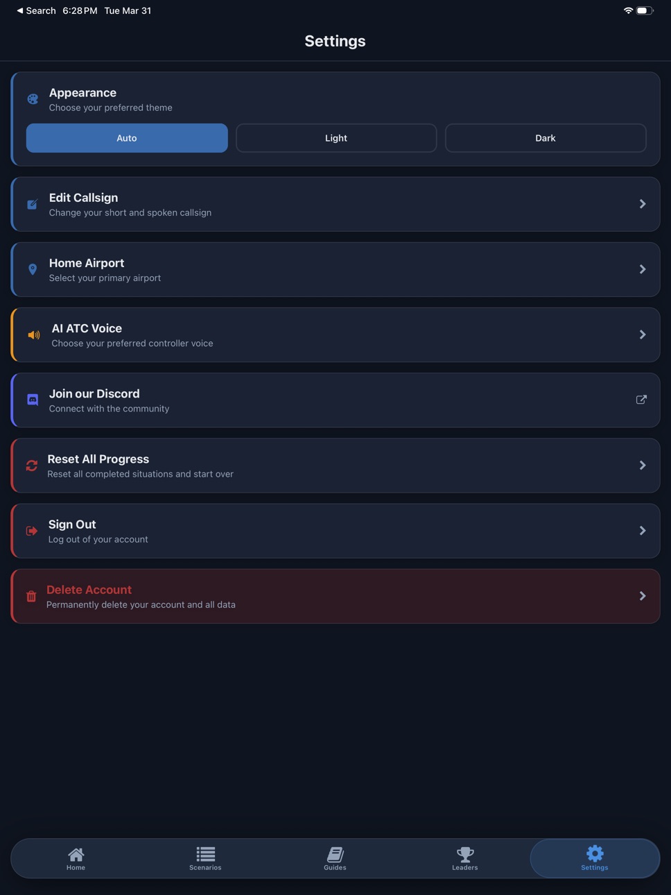 iPad screenshot