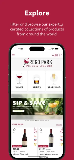 Rego Park Wines and Liquors screenshot 1