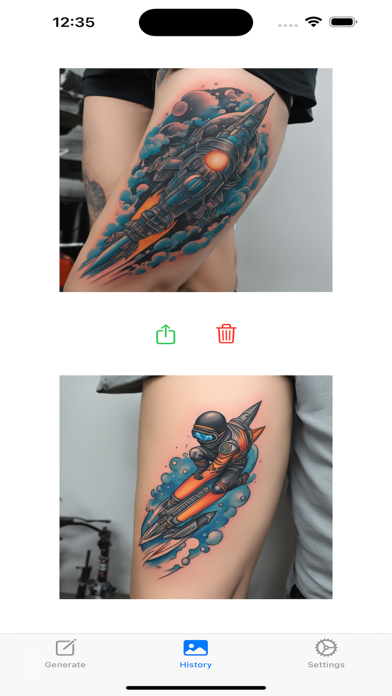 Tattoo AI : AI Tattoo  Design Screenshot