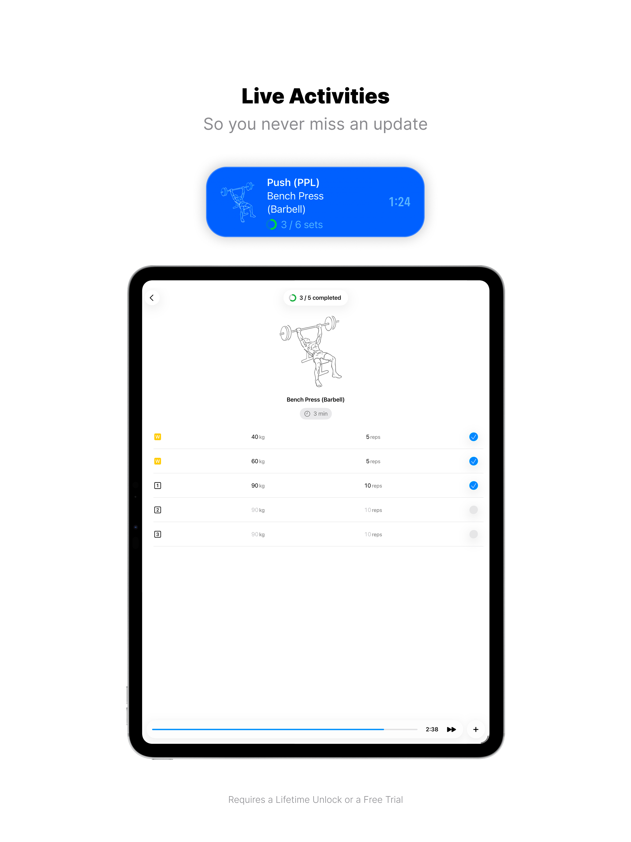 Plates: Weightlifting Log screenshot 11