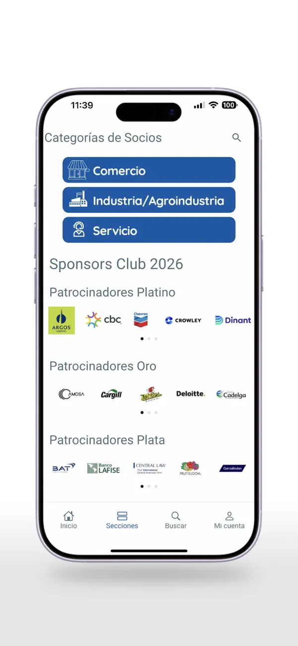 Screenshot #1 pour AmCham Honduras