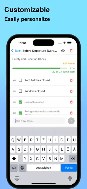 Camping Checker - Checklists screenshot 4
