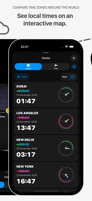 Jetlag - Travel & Timezone screenshot 2